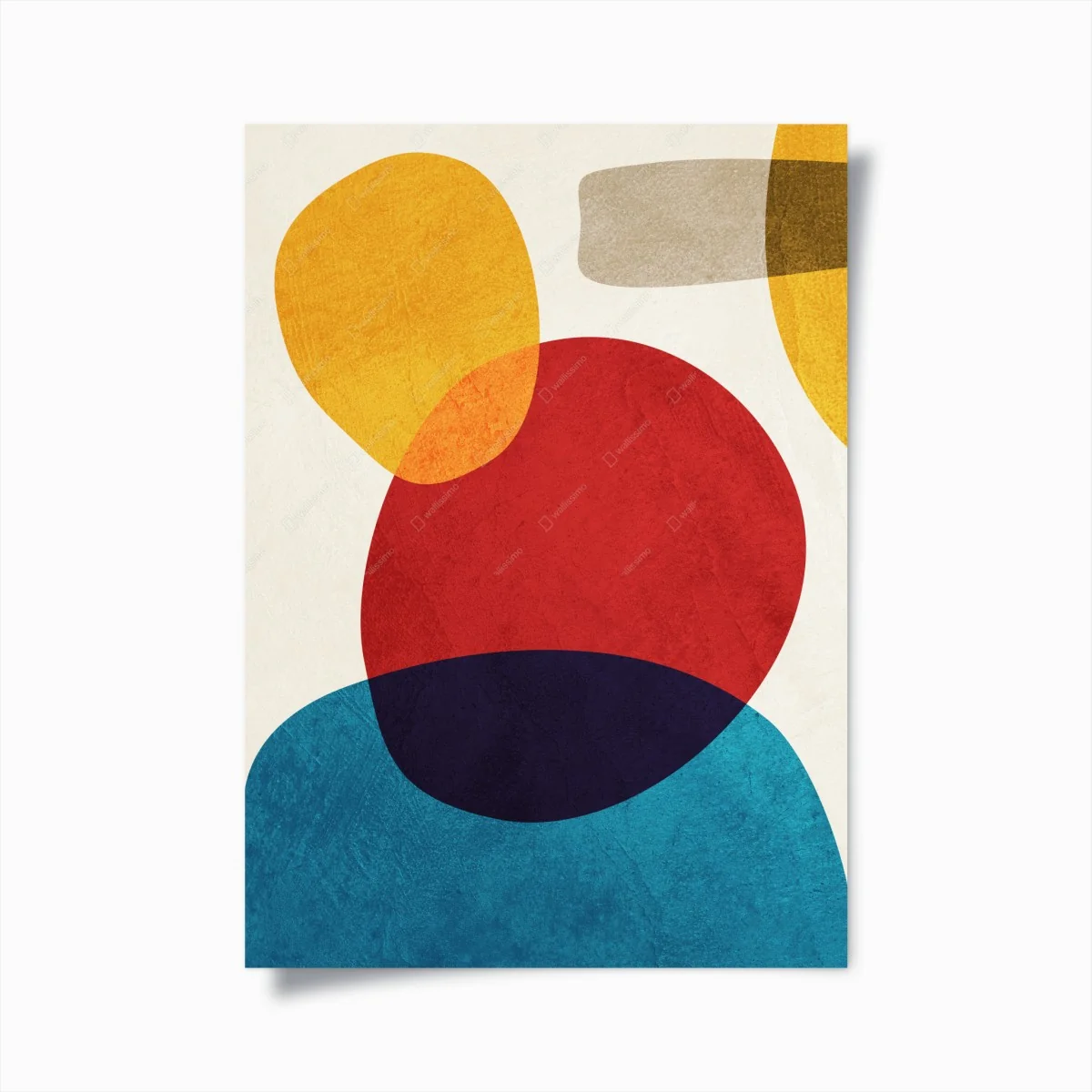 Poster kraftvolle geometrische farbkomposition – Wallnifity® Poster kraftvolle geometrische farbkomposition – Wallnifity®