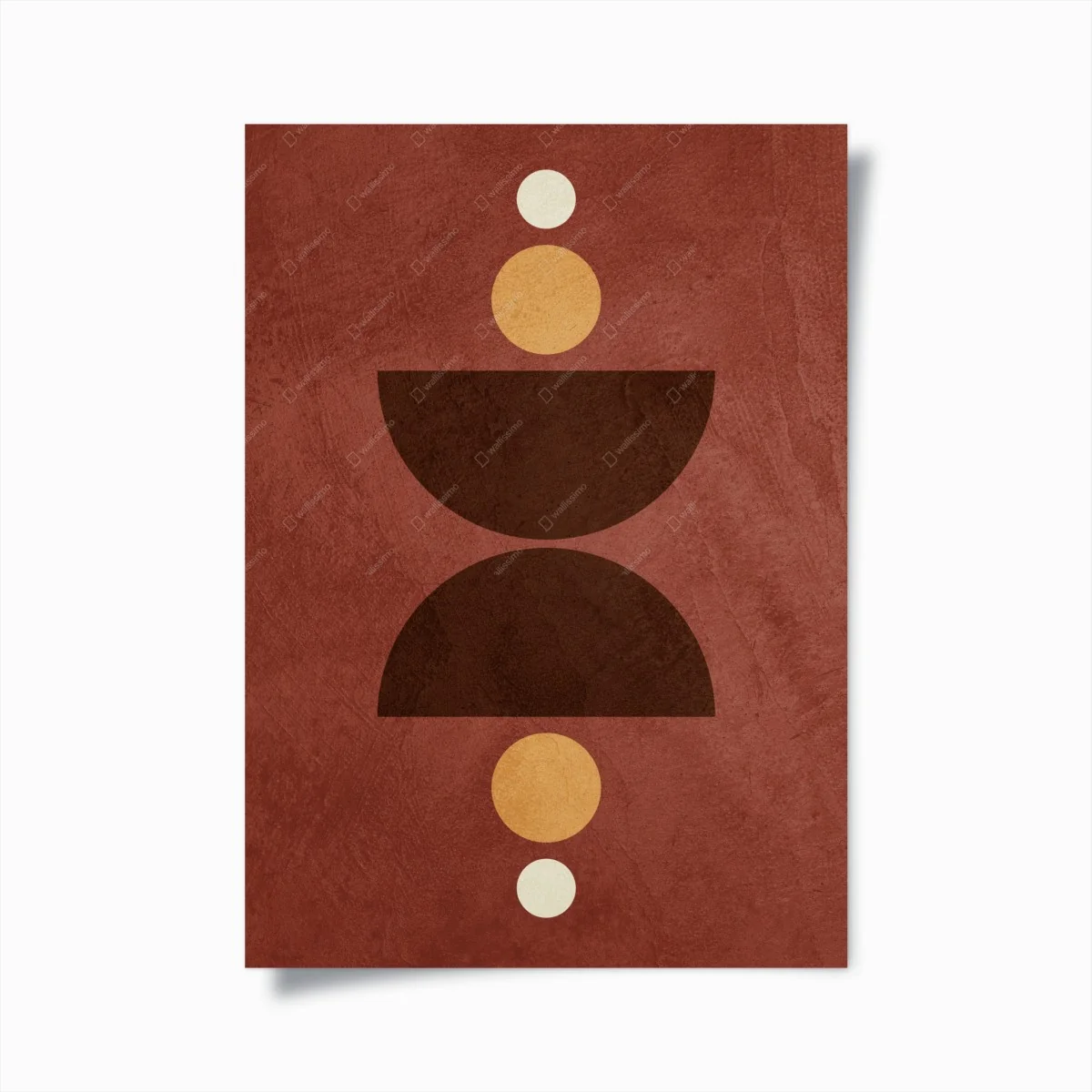 Poster erdiges geometrisches gleichgewicht – Wallnifity® Poster erdiges geometrisches gleichgewicht – Wallnifity®