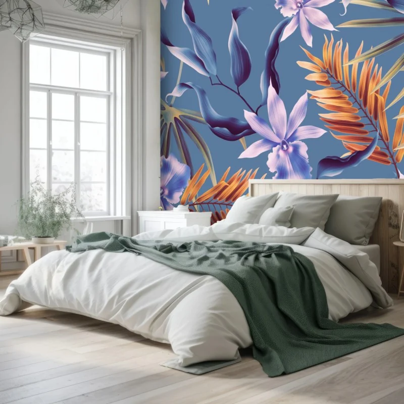 Fototapete tropisches orchideenmotiv