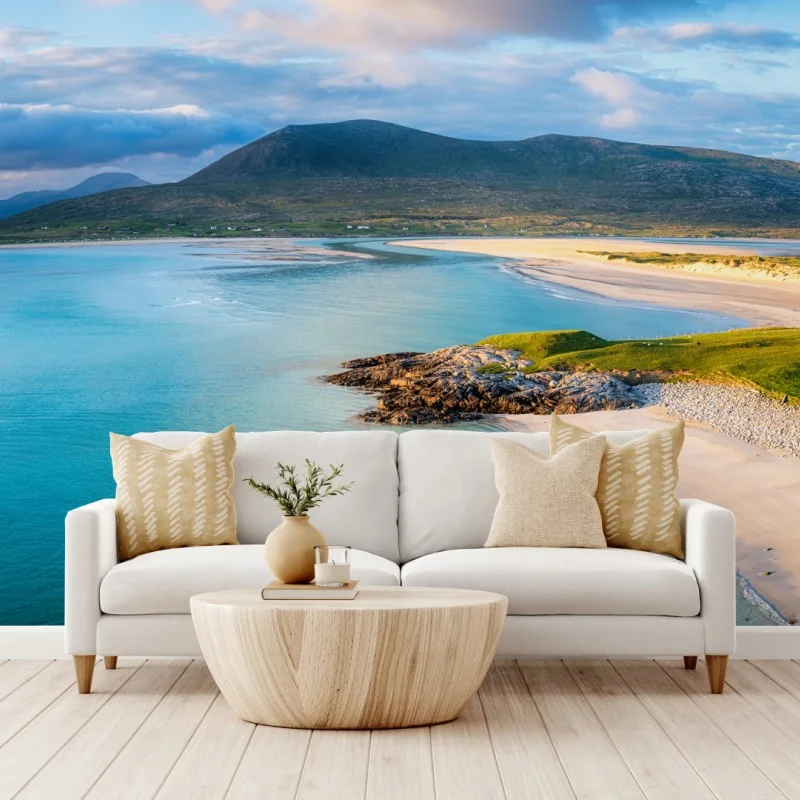Fototapete Luskentyre strand, insel Harris