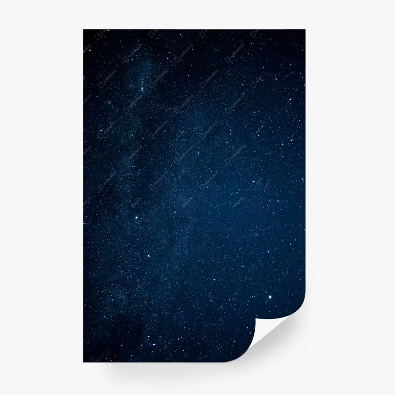 Fototapete tiefblauer sternenhimmel