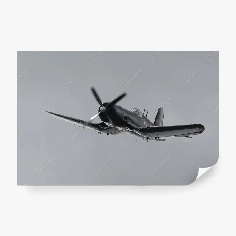 Fototapete historischer jäger im flug