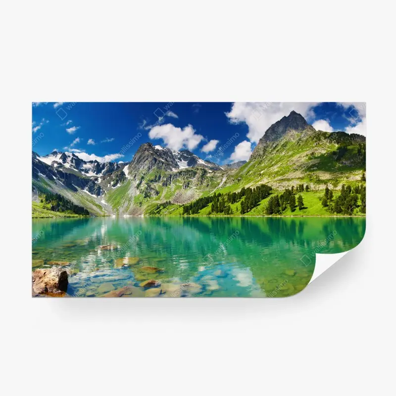 Fototapete türkissee im Altai