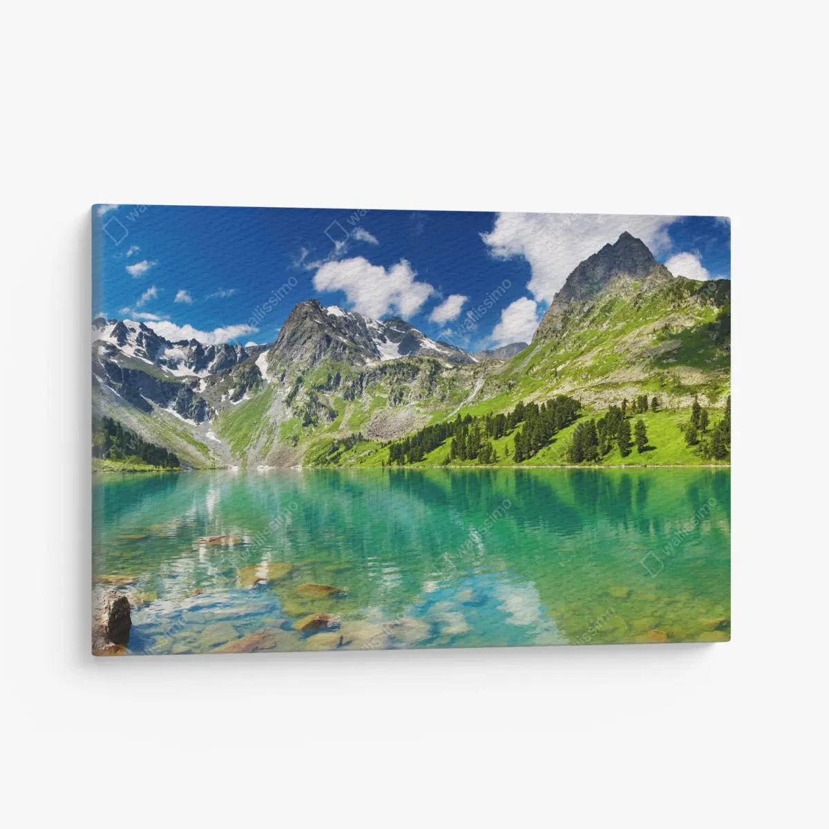 Leinwandbild türkissee im Altai – Wallnifity®