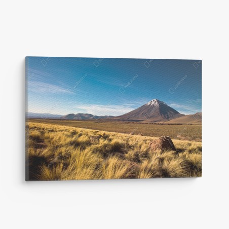 Leinwandbild Licancabur in der Atacama, Chile – Wallnifity®