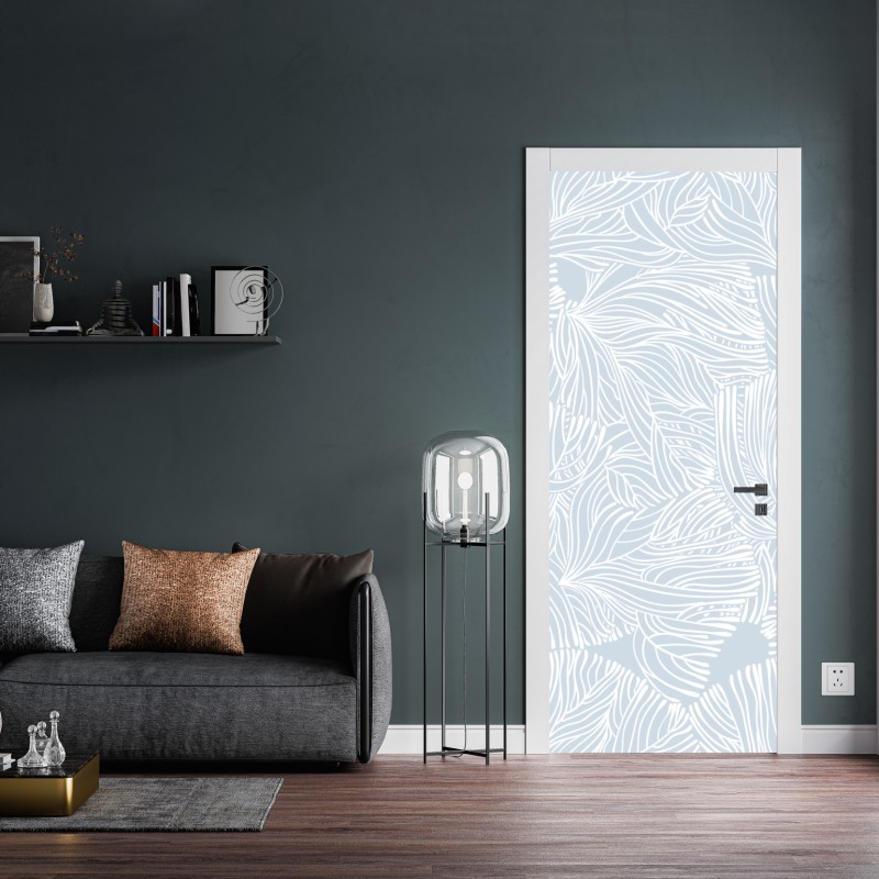 Türaufkleber pastell geometrische mosaik – Wallnifity®