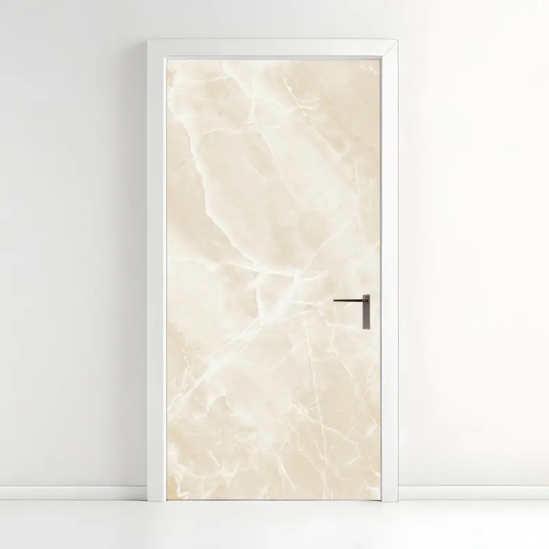 Türaufkleber türkis geometrisches rautenmuster – Wallnifity®