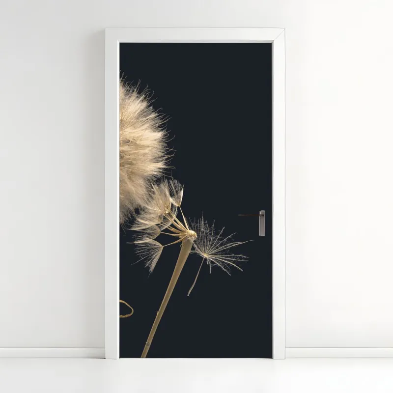 Türaufkleber aquarell eukalyptus blättermuster – Wallnifity®