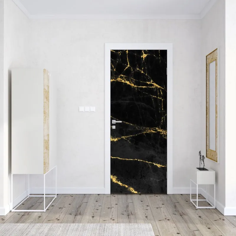 Türaufkleber kräftiges geometrisches muster für die wand – Wallnifity®