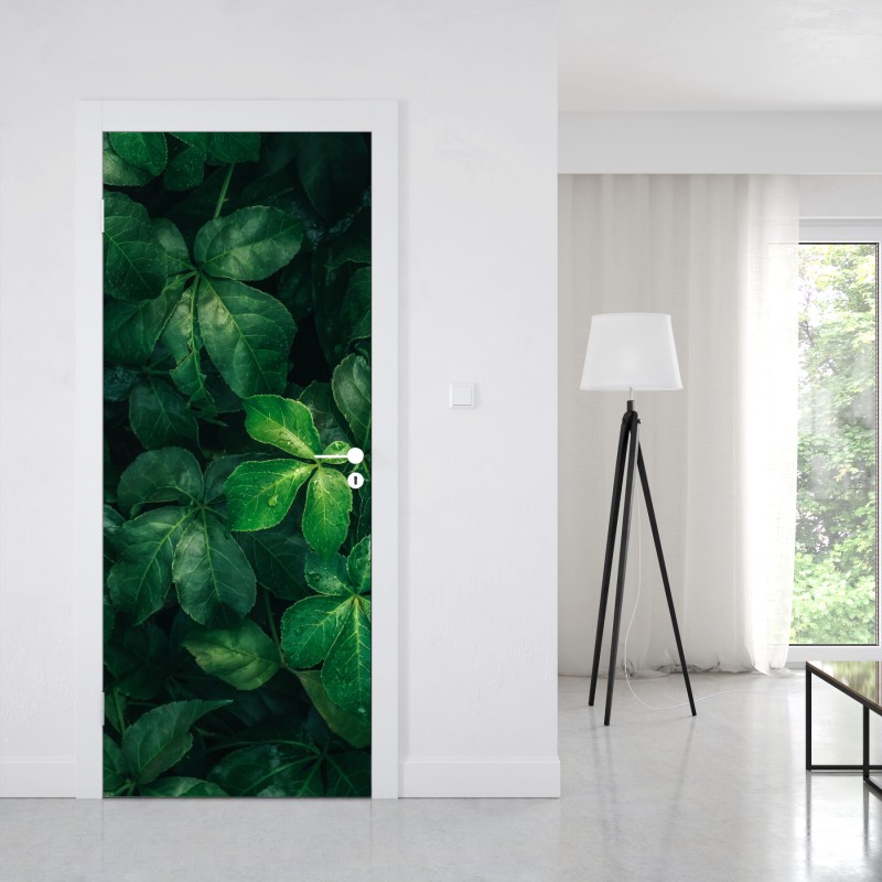 Türaufkleber kräftiges geometrisches muster für die wand – Wallnifity®