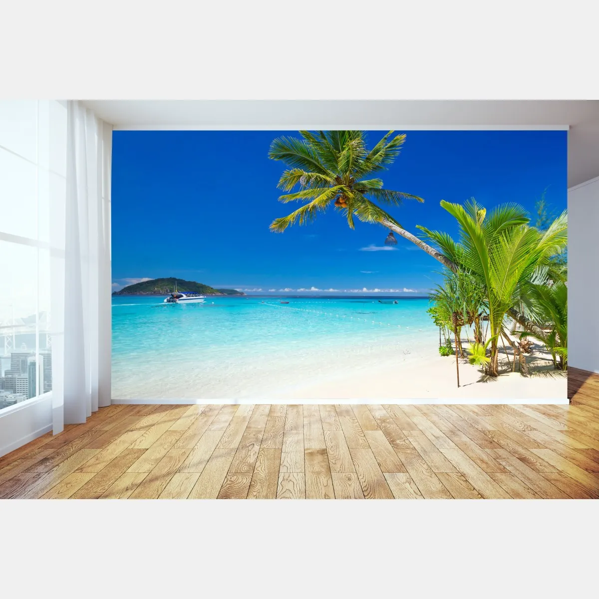 Fototapete tropischer strand in Thailand – Wallnifity®