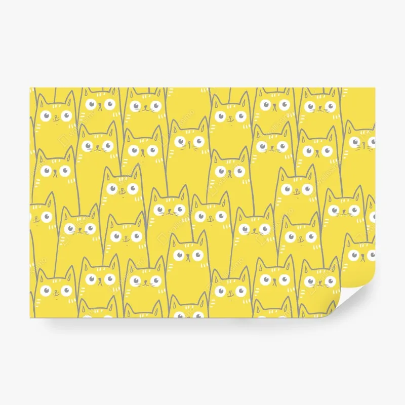 Fototapete türkis-korall abstrakte komposition – Wallnifity®