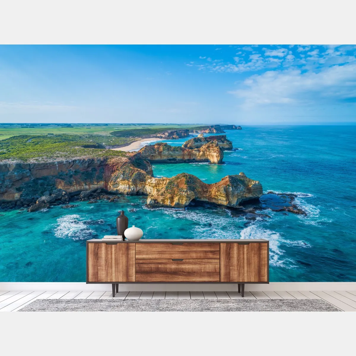 Fototapete Great Ocean Road küstenpanorama – Wallnifity®