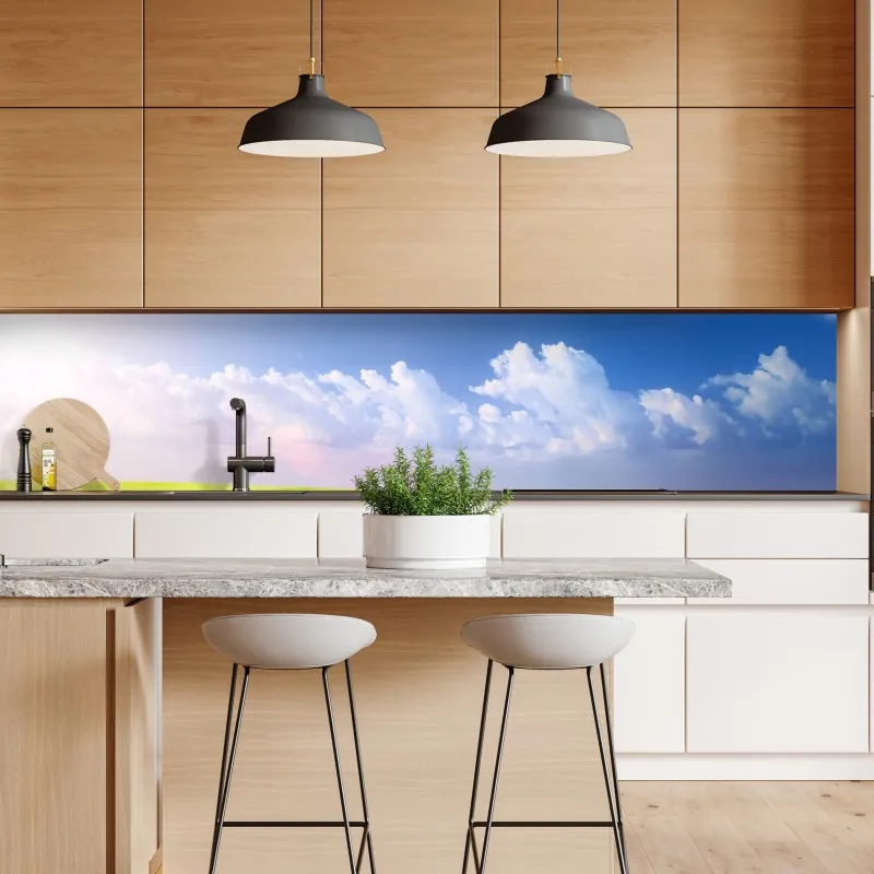 Repositionierbarer Aufkleber buntes bausteinmuster – Wallnifity®