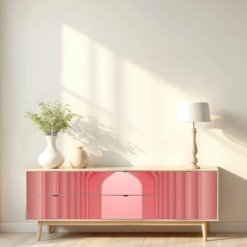Repositionierbarer Aufkleber bunte gewürze und kräuter auf holz – Wallnifity®