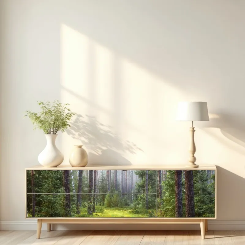 Repositionierbarer Aufkleber pastell linienzeichnungen gesichter – Wallnifity®