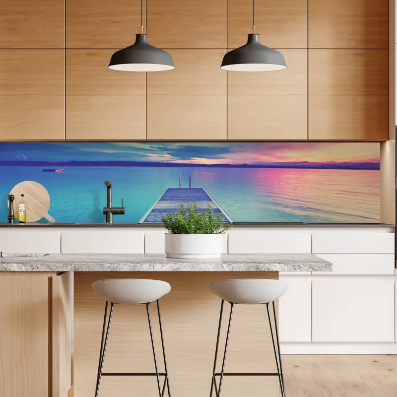 Repositionierbarer Aufkleber monochromes gänseblümchen nahaufnahme – Wallnifity®