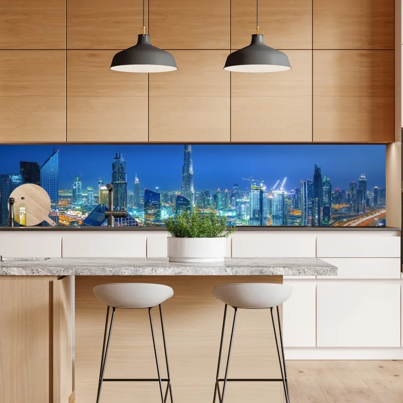 Repositionierbarer Aufkleber dramatische küstenklippen mit meerblick – Wallnifity®
