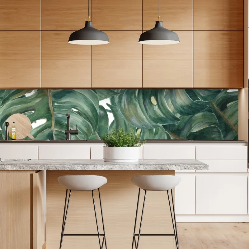 Repositionierbarer Aufkleber kirschblütenallee im frühling – Wallnifity®