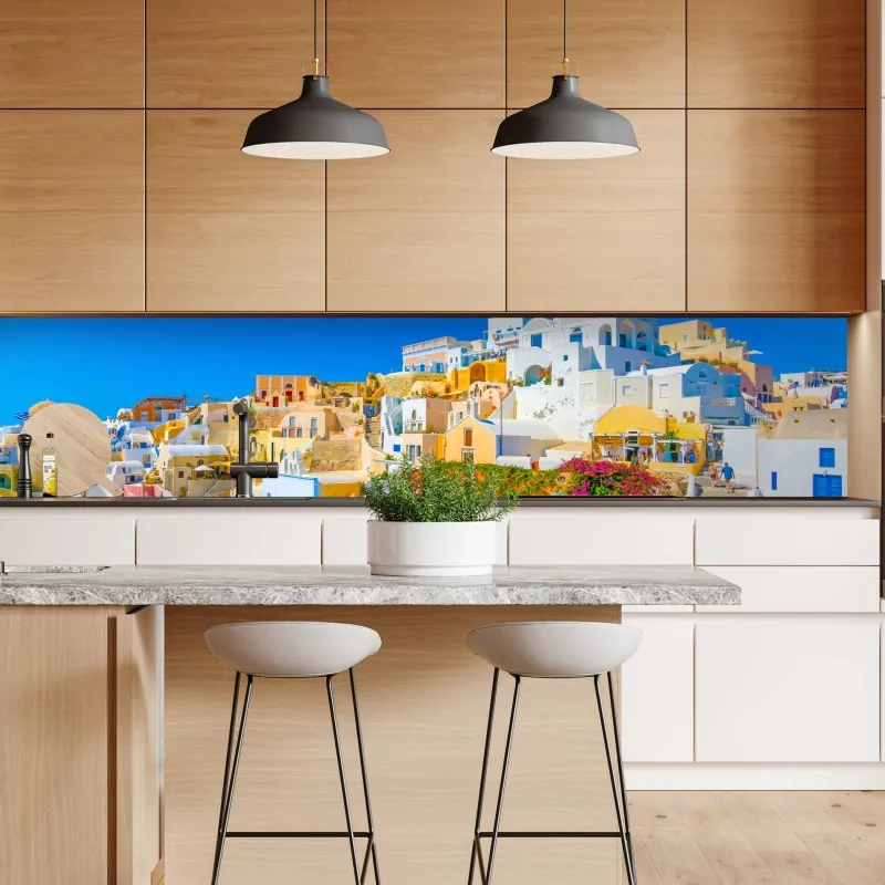 Repositionierbarer Aufkleber olivenhain bei sonnenuntergang in Maremma, Toskana – Wallnifity®