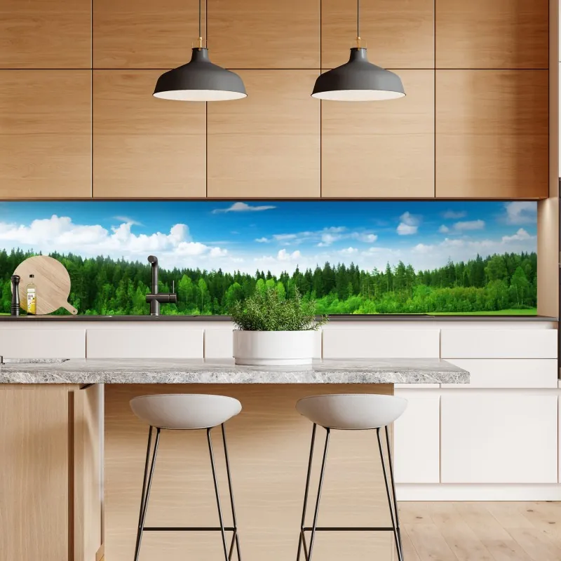 Repositionierbarer Aufkleber violette kosmische sphären abstrakte kunst – Wallnifity®