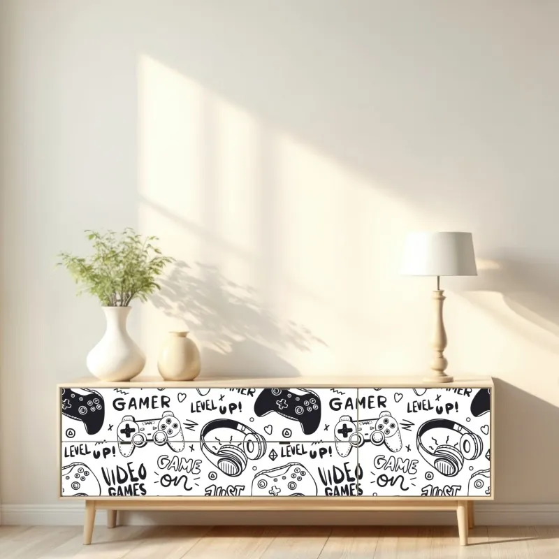 Repositionierbarer Aufkleber elegante schwarze katze mit zylinder und fliege – Wallnifity®