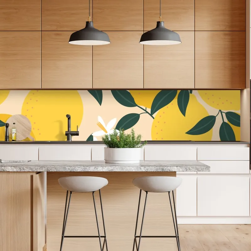 Repositionierbarer Aufkleber rustikale holztür mit steinbogen – Wallnifity®