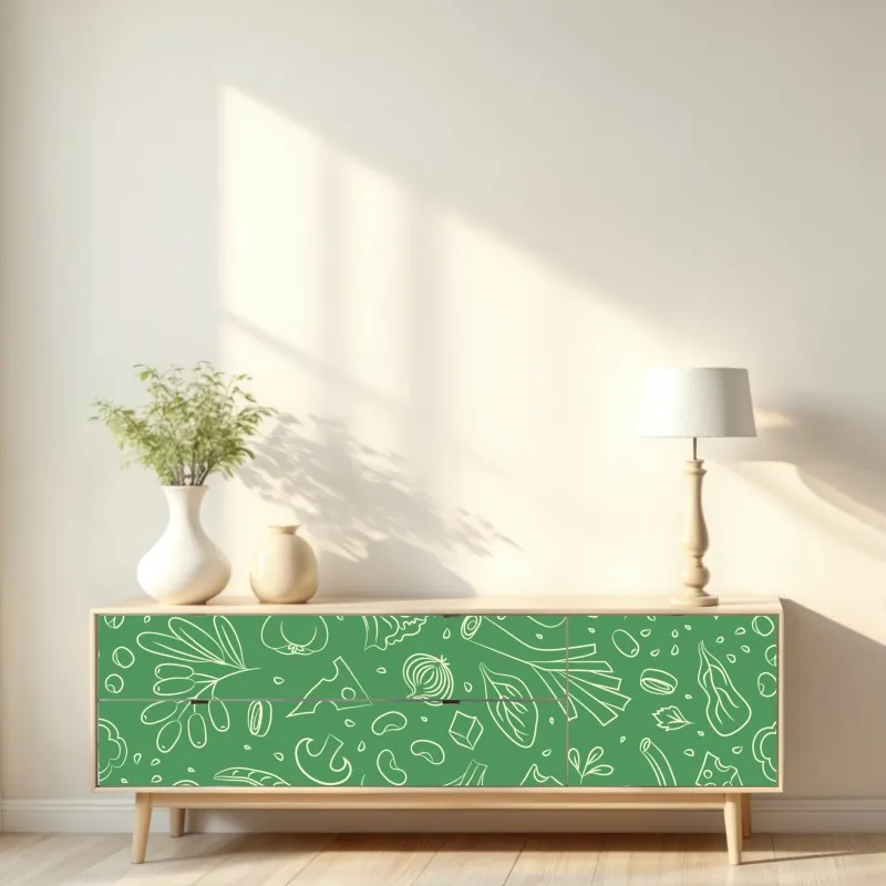 Repositionierbarer Aufkleber frau mit rosenkopf surreales blumenporträt – Wallnifity®