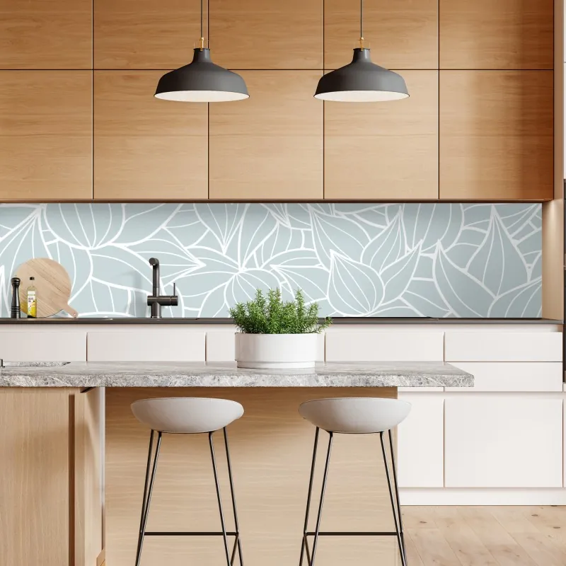 Repositionierbarer Aufkleber London skyline mit spiegelung auf dem fluss – Wallnifity®