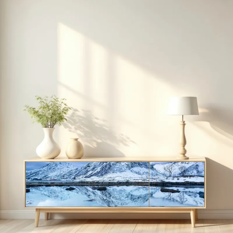 Repositionierbarer Aufkleber Golden Gate Bridge bei sonnenuntergang – Wallnifity®