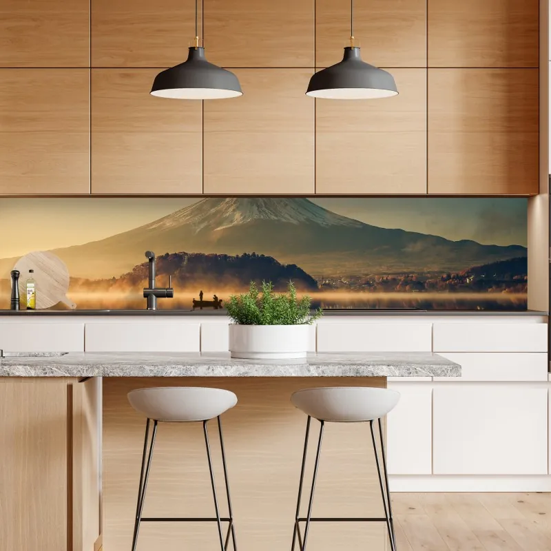 Repositionierbarer Aufkleber lebendige abstrakte pop-art-komposition – Wallnifity®