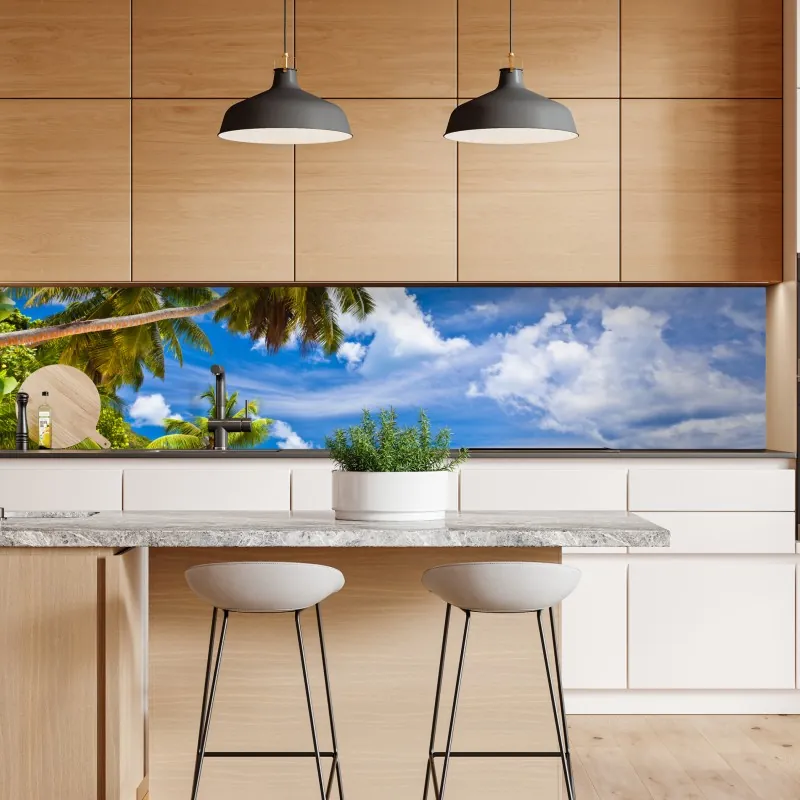 Repositionierbarer Aufkleber goldenes blattmuster nahtloses design – Wallnifity®