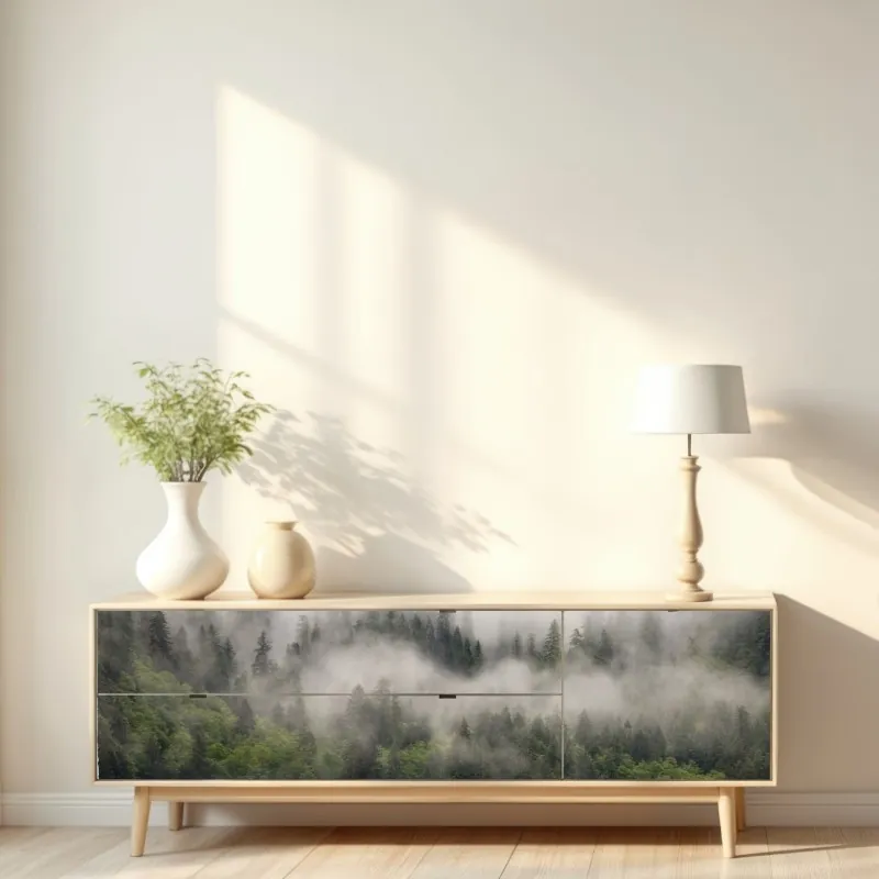 Repositionierbarer Aufkleber pastell linienzeichnungen gesichter – Wallnifity®