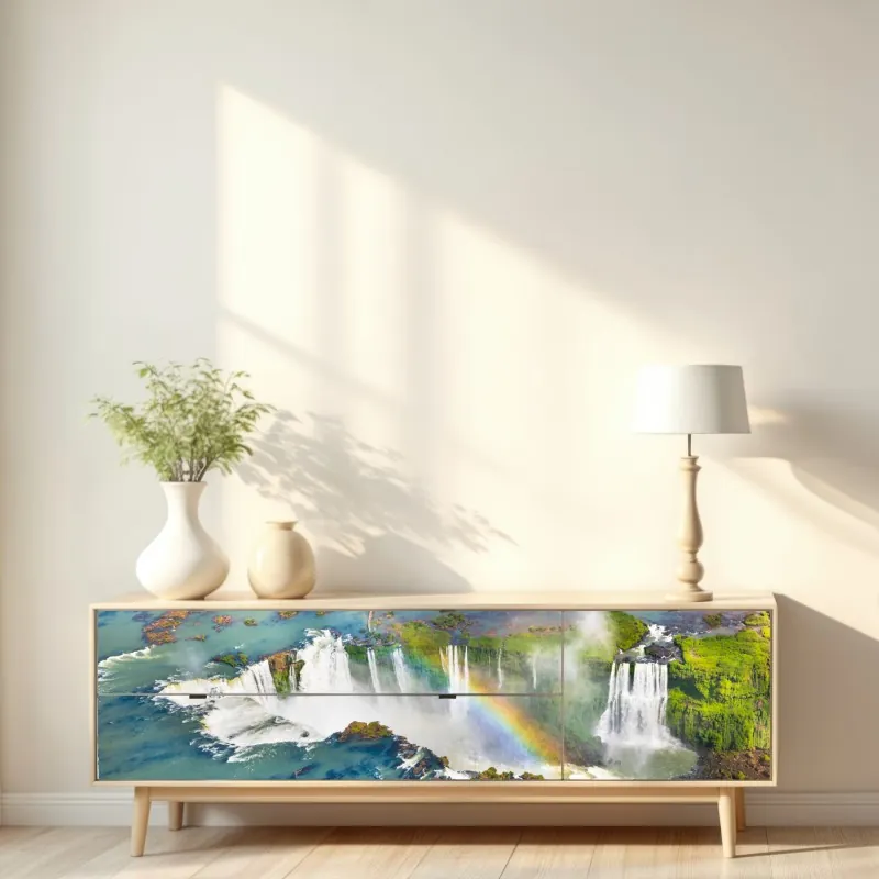 Repositionierbarer Aufkleber pastell linienzeichnungen gesichter – Wallnifity®