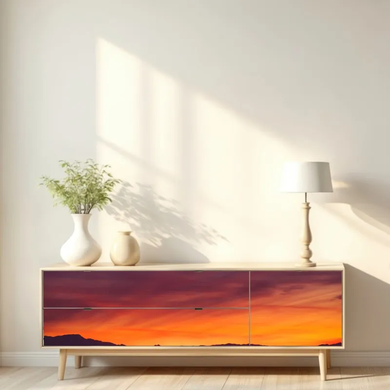Repositionierbarer Aufkleber stimmungsvolle rosa pfingstrosen – Wallnifity®