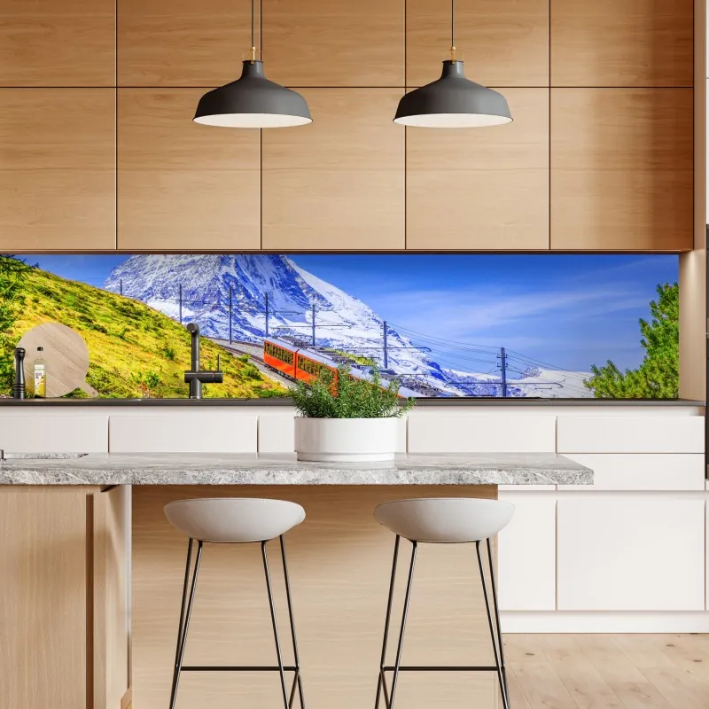 Repositionierbarer Aufkleber monochromes blumenmuster – Wallnifity®