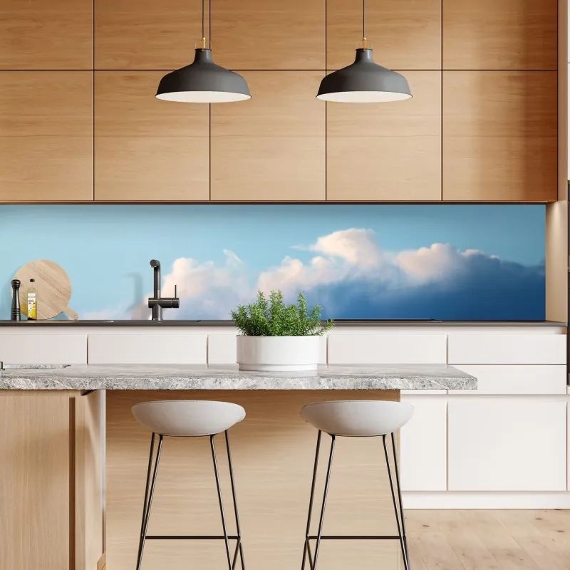 Repositionierbarer Aufkleber buntes bausteinmuster – Wallnifity®