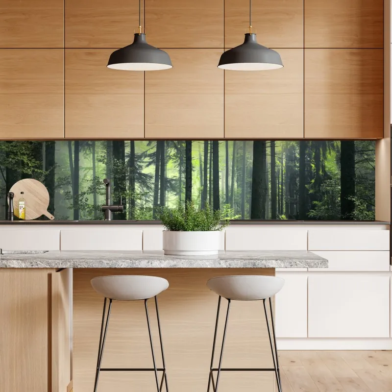 Repositionierbarer Aufkleber buntes bausteinmuster – Wallnifity®