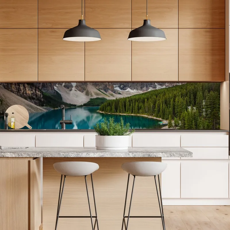 Repositionierbarer Aufkleber elegantes beiges damastmuster – Wallnifity®