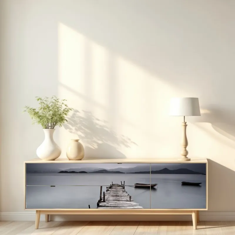 Repositionierbarer Aufkleber tropisches tukanmuster – Wallnifity®