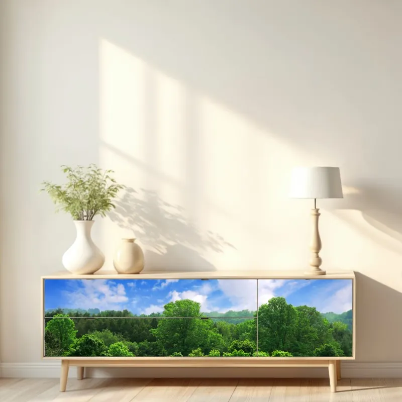 Repositionierbarer Aufkleber Grand Canyon bei dämmerung panorama – Wallnifity®