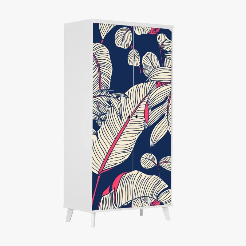 Schrankaufkleber weiche beige marmorstruktur – Wallnifity®