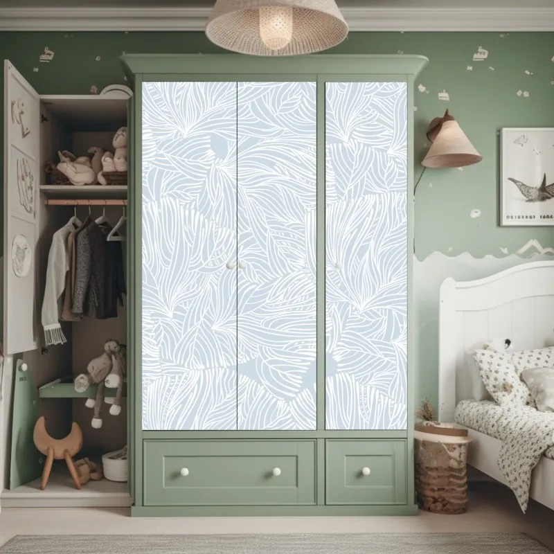 Schrankaufkleber schwarzer marmor mit goldenen adern – Wallnifity®