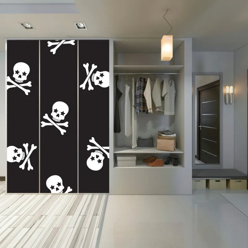 Schrankaufkleber farbenfrohes geometrisches muster – Wallnifity®