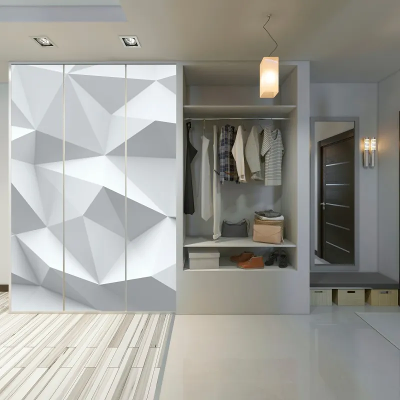 Schrankaufkleber goldene feder makro vor schwarzem hintergrund – Wallnifity®