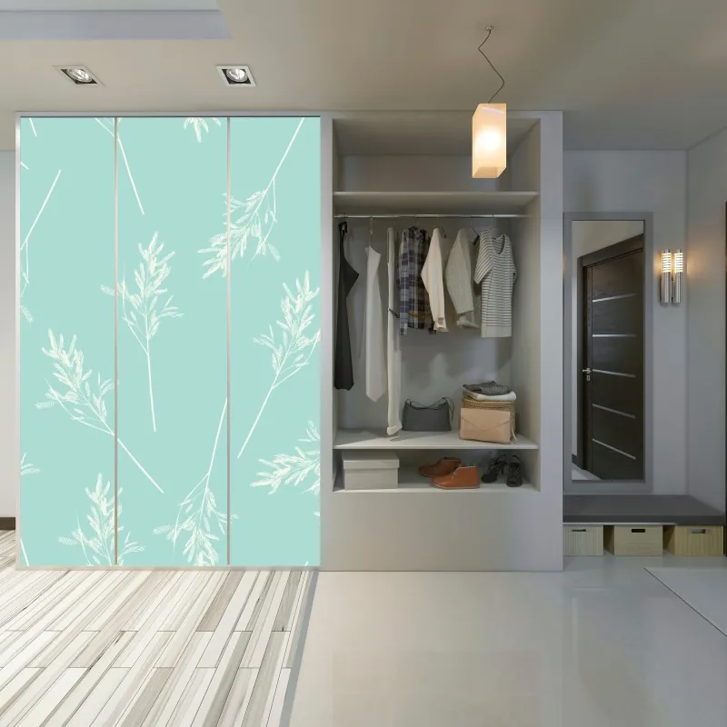 Schrankaufkleber monochromes zellmuster – Wallnifity®