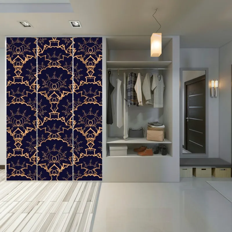 Schrankaufkleber Manhattan luftaufnahme skyline in monochrom – Wallnifity®