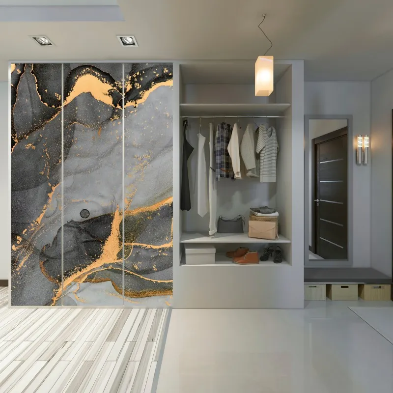 Schrankaufkleber sonnige Amalfiküste – Wallnifity®