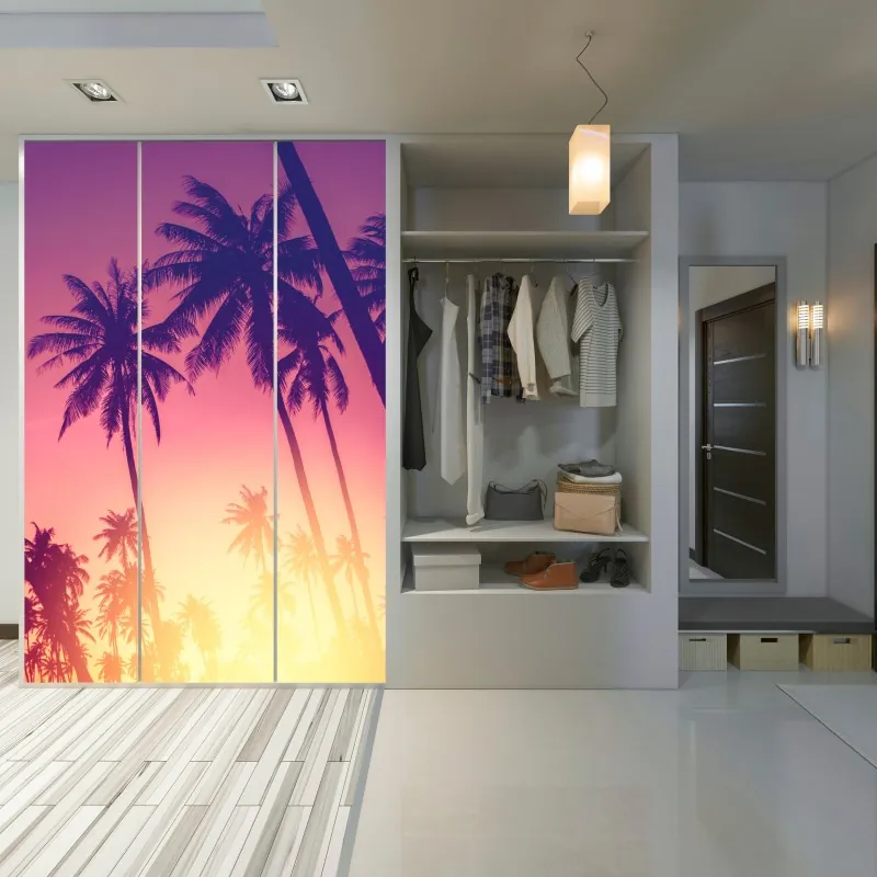Schrankaufkleber goldene stunde an der Golden Gate Bridge, Baker Beach – Wallnifity®