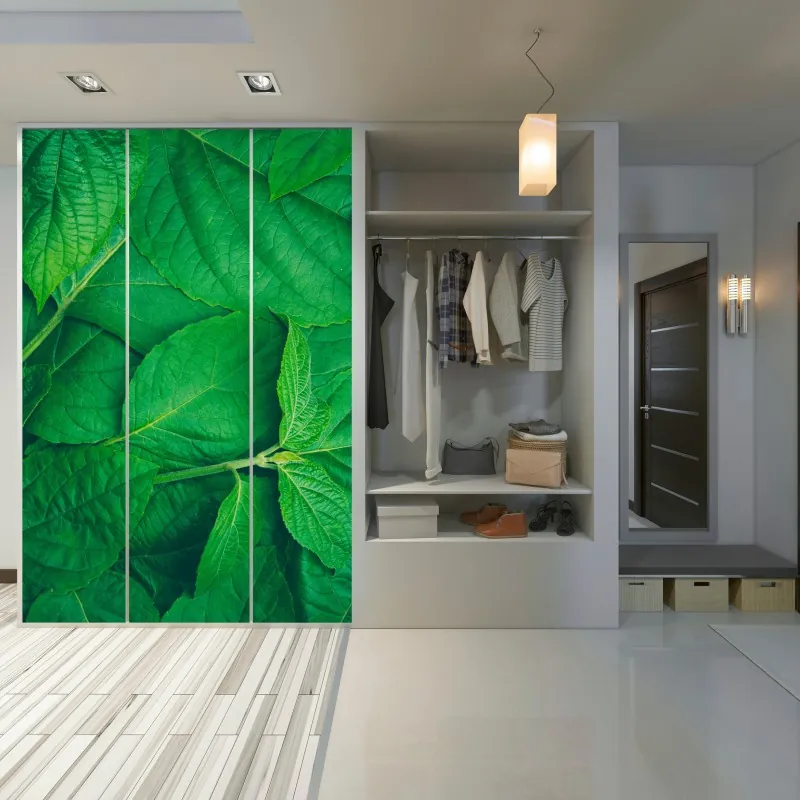 Schrankaufkleber lila tulpen im bukett – Wallnifity®